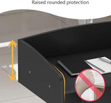 Lecterns Podium Luxury Podium Stand Wood Lecterns Pulpits for Churches with Drawers and Open Storage