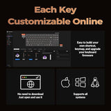 Keychron K8 HE TKL Hall Effect Wireless Mechanical Keyboard, Magnetic Hot-Swappable Switches