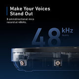 AnkerWork SR500 Conference Speaker and Microphone with Deep Learning, 8 Mics, 48 kHz, Connect 5 Speakerphones in Daisy Chain