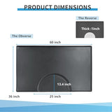 Thick Barber Chair Mat Salon & Barber Shop Anti-Fatigue Comfort Salon Floor Mat for Hair Stylist