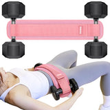 Hip Thrust Belt, Balency Hip Thrust Belt for Dumbbells Heavy, Booty Belt for Hip Thrust, Slip-Resistant Padding Hip Thrust Belt, Pink