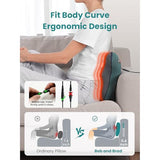 BOB AND BRAD Back Massager with Heat FSA Eligible/HSA Eligible, EZBack Corded Back Massager for Pain Relief Deep Tissue, Shiatsu Back and Neck Massage Pillow, Soothing Full-Body Relief for Women Men