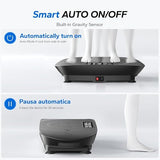 MERACH Vibration Plate Exercise Machine, Whole Body Workout Equipment for Women, Bluetooth and Silicone Pedal, Vibration Plate with Auto Mode, Vibrate Fitness Platform for Home (Black)