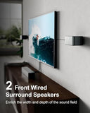 ULTIMEA 7.1 Surround Sound System with Dolby Atmos, Stereo Shelf System