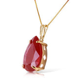 5 ct s14k Solid White Yellow Rose Gold Born A Lioness Ruby Pendant Necklace