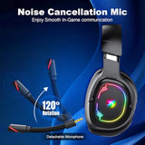 Wireless Gaming Headset for Nintendo Switch丨OLED丨Lite, Bluetooth 5.4 Gaming Headphones with Noise Cancelling Microphone