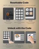 70 Position Key Cabinet with Combination & Key Lock Wall Mounted Security Keys Safe Key