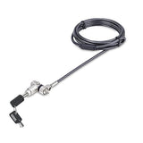 StarTech.com Universal Laptop Lock 6.6ft (2m), Security Cable for Notebooks Compatible with Noble Wedge/Nano/K-Slot