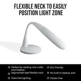 Stella Two Task Lamp, Adjustable Desk Lamp, Dimmable LED Light with Custom Color