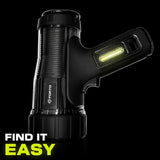 FORTO 2-in-1 Rechargeable Spotlight