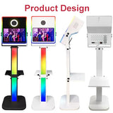 Photo Booth with Printer Included, Portable Mirror Photo Booth 15.6" Touch Screen