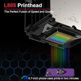 RAINBOWDGT A4 UV Printer Machine, with Laptop, Bottle Holder & Stickers