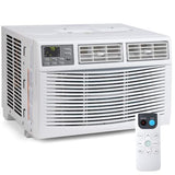 MilleLoom Smart 8000 BTU Window Air Conditioner with WiFi, Remote & App Control, Timer Function & Easy Install Kit for Rooms up to 450 Square Feet, 115V/60Hz, White
