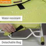 Foldable Design, Red Dot Award Winner, 20L Water-Resistant Detachable Bag