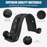 Exercise Hip Thrust Belt - Dumbbell Hip Thrust Belt, Thicken & Widen, Comfortable (black)