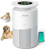 Dhyala Air Purifier for Home Large Room up to 3620Ft², H13 True HEPA Air Purifiers for Home Pet Hair Dander Odor Pollen, Air Cleaner with Smart WiFi