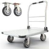 Capacity Foldable Push Cart Dolly | Moving Platform Hand Truck | Heavy Duty Space Saving