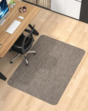 Blvornl Office Chair Mat for Hardwood Floor, 35.4"*47.2" Desk Computer Chair Mat for Hard Wood, Dark Brown