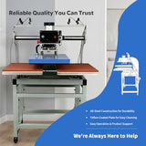 16x24 Pneumatic Dual-Platen Heat Press Machine