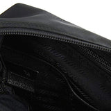 Prada Unisex Medium Black Tessuto Nylon Messenger Crossbody Handbag