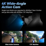 Insta360 X4 Standard Bundle - Waterproof 8K 360 Action Camera