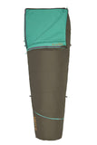 Kelty Rambler 50 Degree Synthetic Sleeping Bag – 3 Season Semi-Rectangular Camping Sleeping Bag, Unzips to Blanket for 2, Anti-Snag Zipper, Designed in Sunny Colorado, 2022 (Peat Green)
