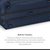 TUMI - Alpha Double Expansion Duffel - Business & Weekend Travel Duffel Bag