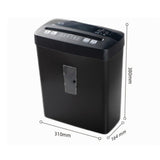 ZSRUIKJN Paper Shredder Office 13L Capacity Household Automatic File