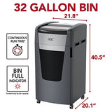 GBC Paper Shredder, 26 Sheet Capacity, Micro-Cut, P-4 Level Security