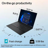 Lenovo ThinkPad E16 Laptop, Intel Ultra 7 255H, 32GB DDR5 RAM, 1TB SSD