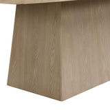Christopher Knight Home Coadz 82 inch Wooden Dining Table, Modern Rectangular Kitchen Dinner Table for 6-8 People, Light Natural