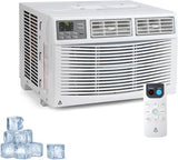 GarveeLife 12000 BTU Window Air Conditioner - 3-in-1 Cooling, Fan & Dehumidifier, Wi-Fi & Remote, Rooms up to 750 Sq.Ft - Energy Efficient, Quiet - White, US Standard 115V