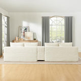 127" U-Shaped Symmetrical Cloud Sectional Couch