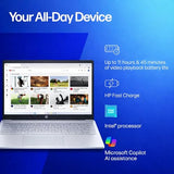 HP Business Laptop with Microsoft Office 365, 1TB OneDrive and 128GB SSD, 8GB RAM