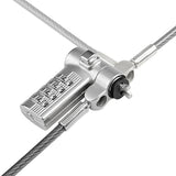 StarTech.com Universal Laptop Cable Lock 6.6ft (2m), Serialized Security Cable