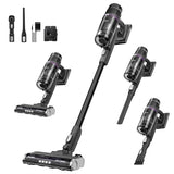 Eureka Cordless Stick Vacuum Cleaner ReactiSense 440, 60-Min Runtime, Anti-Tangle Brushroll, Intelligent Sensing Technology, Ideal for Pet Hair, HardFloors & Carpets