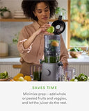 Nama J2 Cold Press Juicer – Self Feeding for Hands-Free Operation with Wide Mouth Hopper for Whole Recipe Loading, Zero Waste Masticating Juicer For More Juice, Less Pulp – Easy Cleanup & Assembly