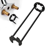 Multifunctional Sink Wrench, 2026 New Sink Wrench Faucet Tool Plumbing Tool, Under BasinSink FaucetWrench Tight Spaces for Kitchen and Bathroom (A)