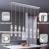 Modern Crystal Chandeliers LED Flush Mount Ceiling Chandeliers for Living Room