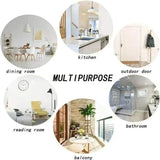 Office Chair Mat for Carpet Bedroom Round Floor Mat Dirt Resistant Carpet