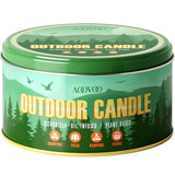 AOOVOO Citronella Candles Outdoor - 3 Wick 12oz Large Camping Candle, Soy Wax Non Toxic, Strong Citronella Scented Candle for Patio Backyard Garden Picnic