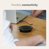 Jabra Speak 510 (2025 Edition) Portable Wireless Bluetooth Speaker with Link 370 USB Adapter for Meetings and Calls, Black