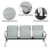 Waiting Room Chairs with Arms Airport Reception Chairs Reception Bench, Lobby Bench Seating for Office