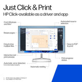 HP DesignJet T870 Large Format 24-inch Plotter Printer, for Easy Multi-Size Prints (AM0X9H)