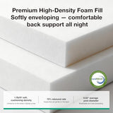 Novilla Queen Bed Frame with Charging Station & LED Lights