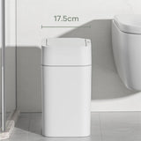 BXFIRS Home Intelligent Sensing Garbage Bin Made of ABS Material Kitchen Bathroom Bedroom Trash Cans(23.5 * 31.8cm)