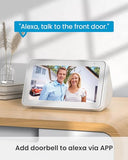 Wireless Doorbell Camera No Subscription - 5MP Ultra Clear Motion Detection Alert Video Doorbell