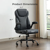 amseatec Office Chair, Executive PU Leather Chair, Ergonomic Computer Desk Chair