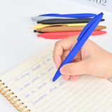 HZDIYAKE 50 Pack Black Ink Pens - Bulk Pens, 1.0MM Medium Point Ballpoint Pens, Smooth Writing No Bleed Retractable Ball Point Pen