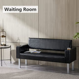 OmySalon Waiting Room Bench Seating, Salon Reception Bench Office Chair,